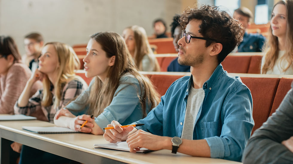College Lecture Scene