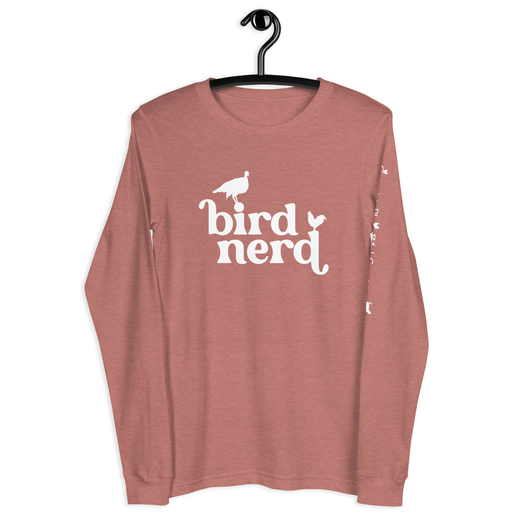 Bird Nerd Unisex Long Sleeve Tee
