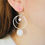 Thumbnail: Boucles d'oreilles Laurence - argenté