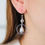 Thumbnail: Boucles d'oreilles Gaëlle - argenté