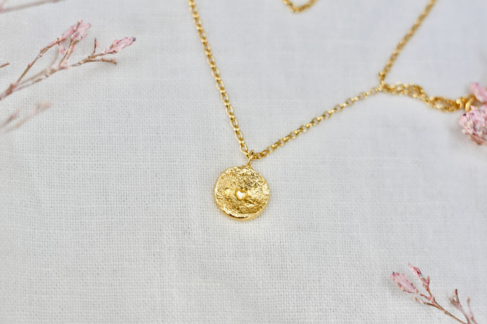 Thumbnail: Collier Amor ( Plaqué or )