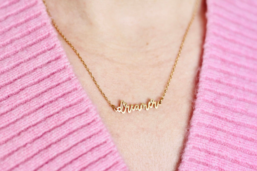 Collier Dreamer - doré