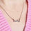 Thumbnail: Collier Lucky - argenté