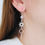Thumbnail: Boucles d'oreilles Soline - argenté
