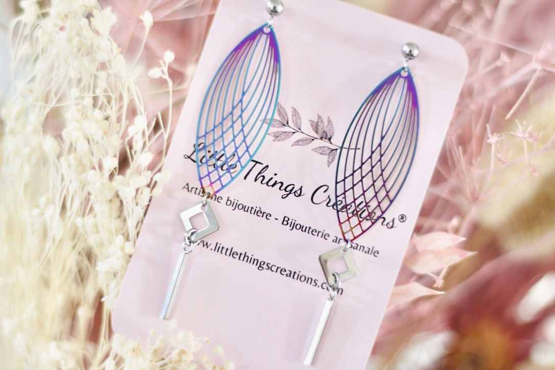 Boucles d'oreilles Filomé - argenté