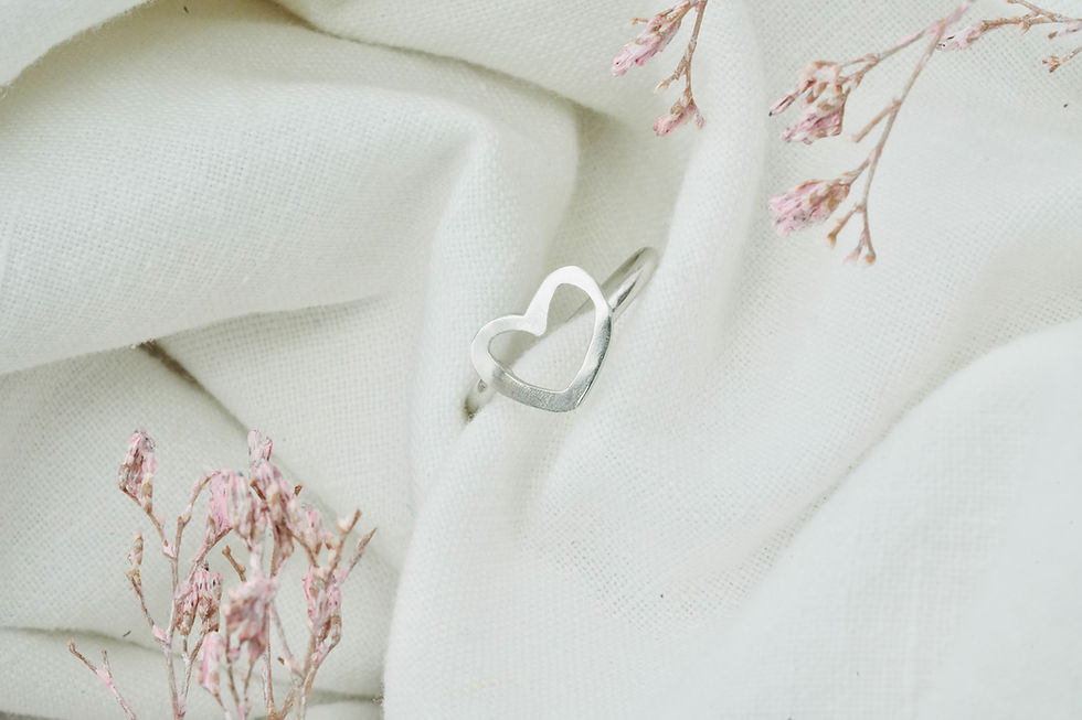 Thumbnail: La bague Amore (argent 925)