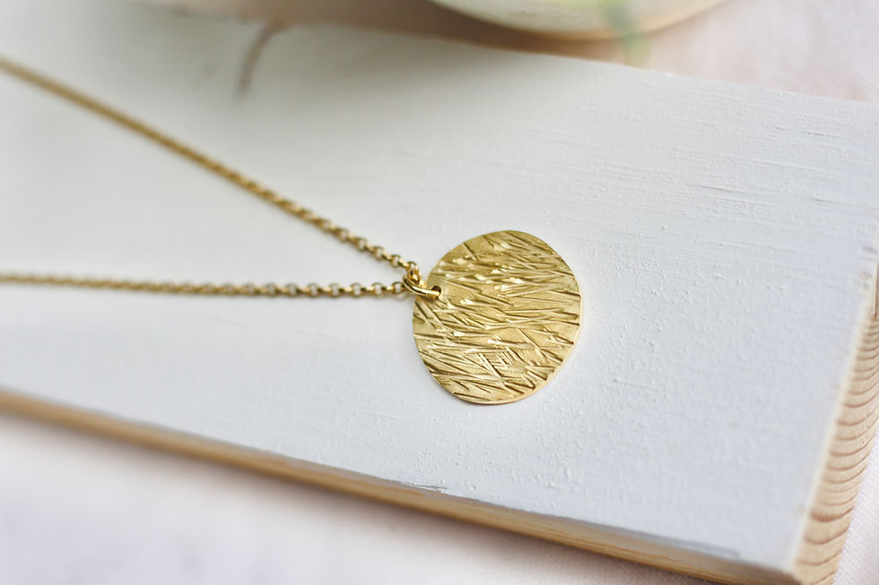 Thumbnail: Collier OWEN (plaqué or)