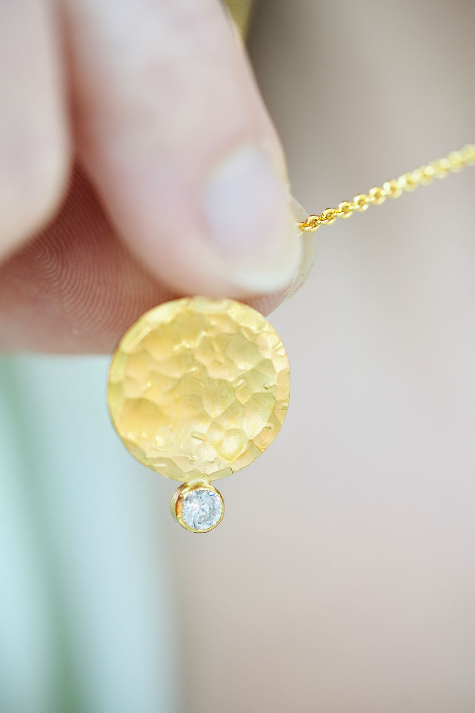 Miniaturbild: Collier Marthélys (plaqué or)