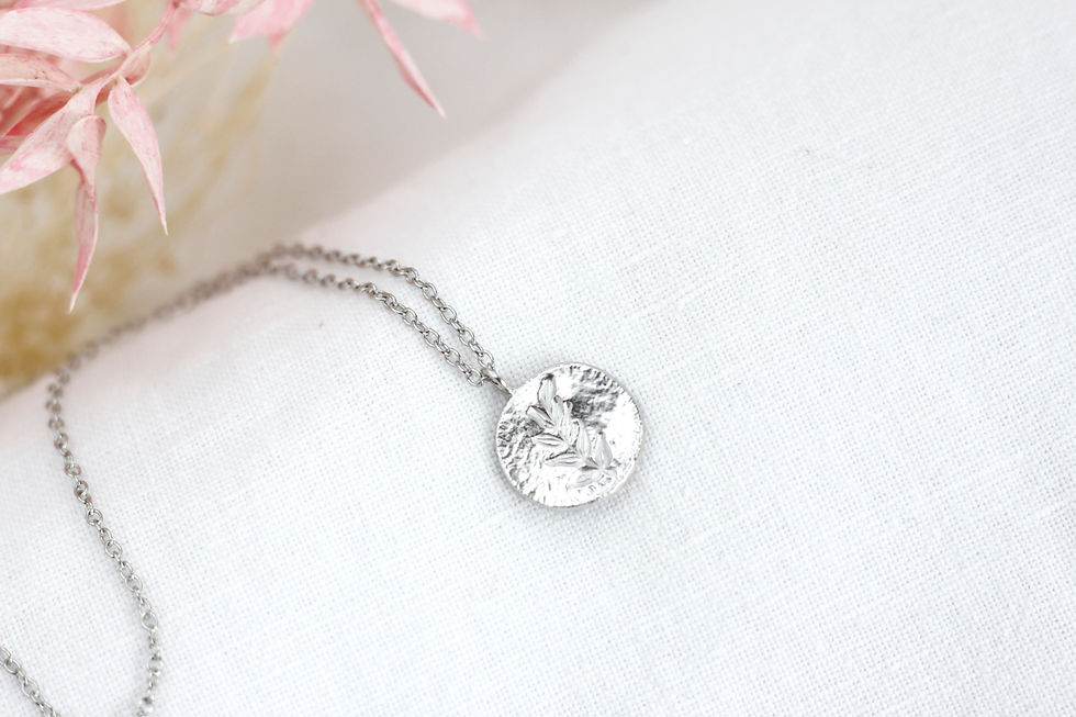 Thumbnail: Collier Empreinte ( argent 925 )