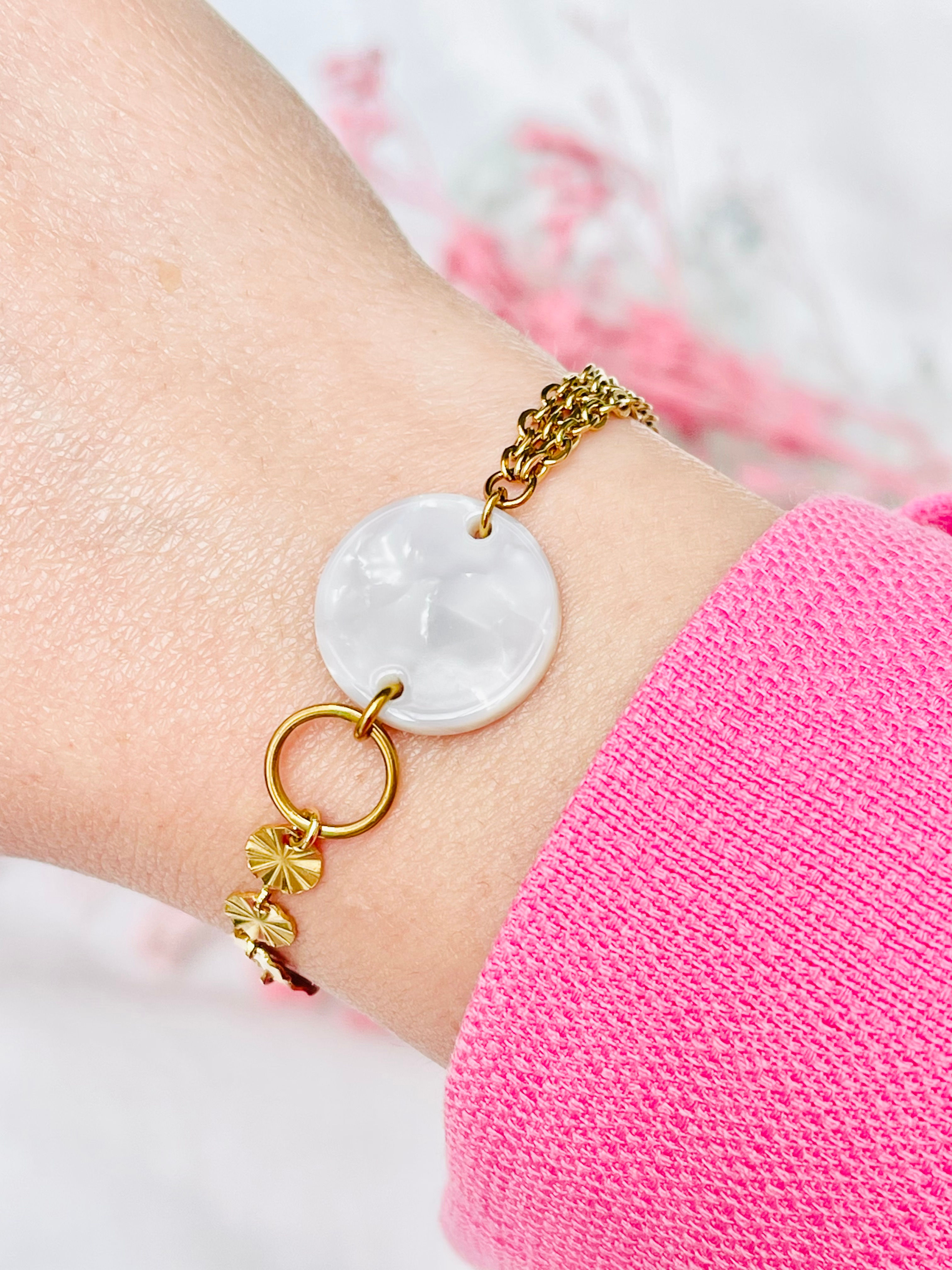 Bracelet Soléa Blanc