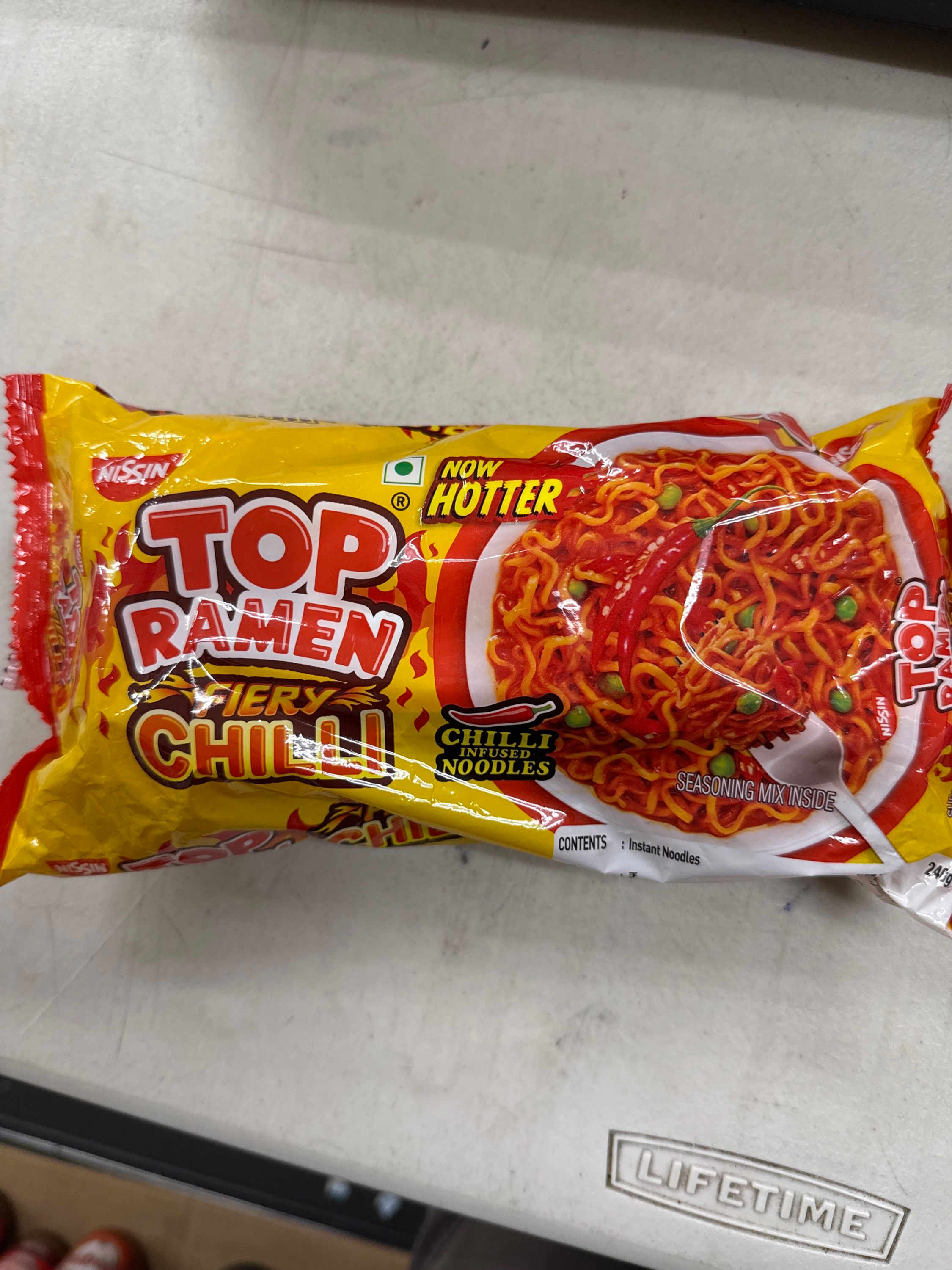 Top ramen fery chilli