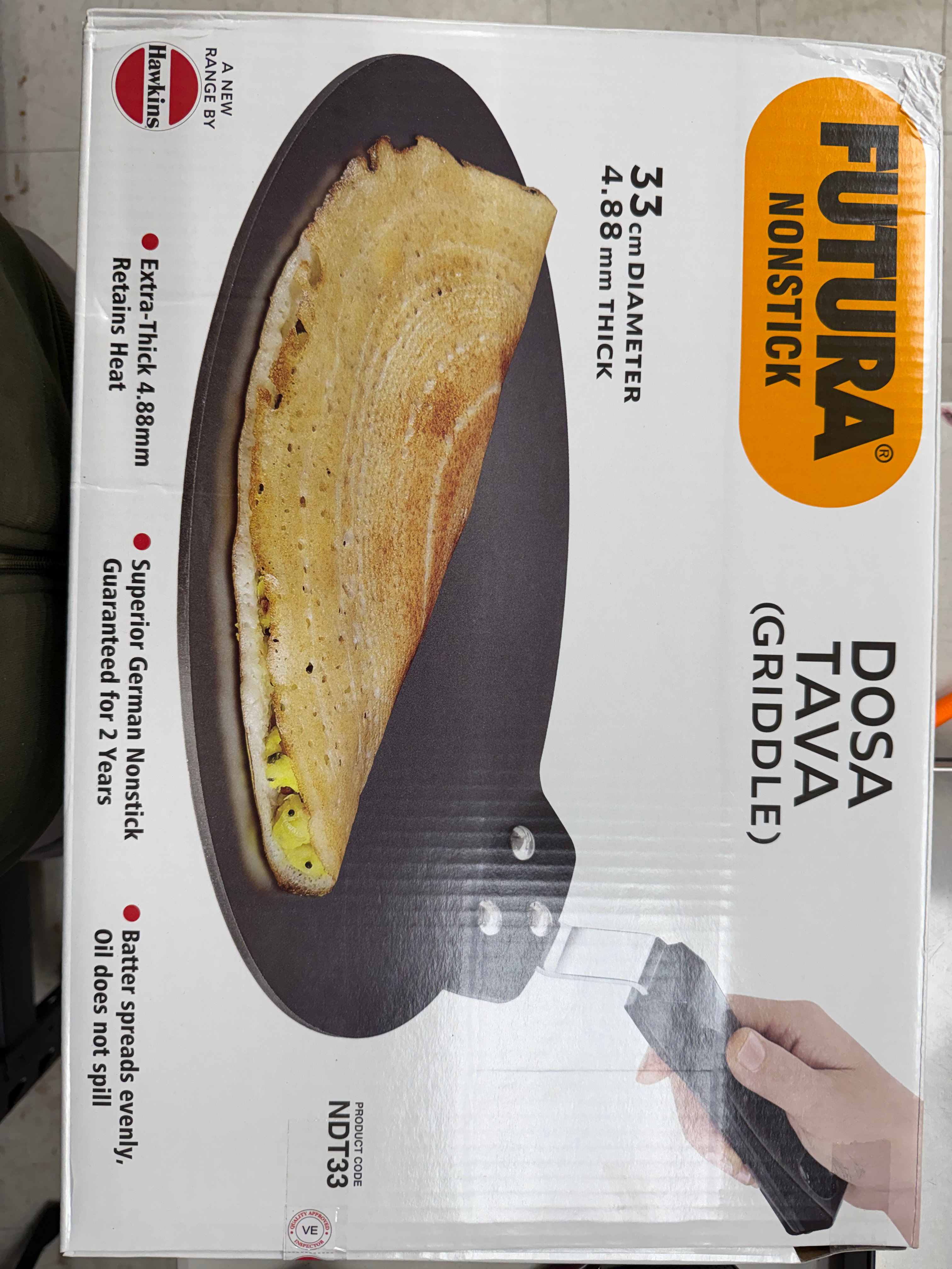 Futura non-stick dosa tava