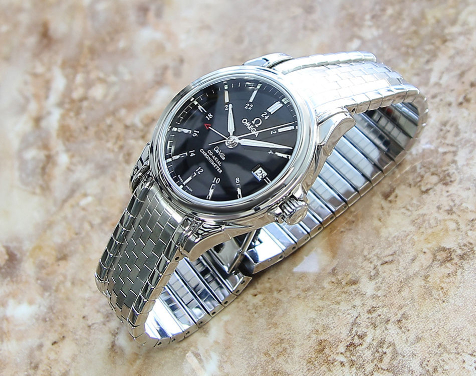 Thumbnail: Omega DeVille Co Axial Chronometer GMT 2012 39mm Watch