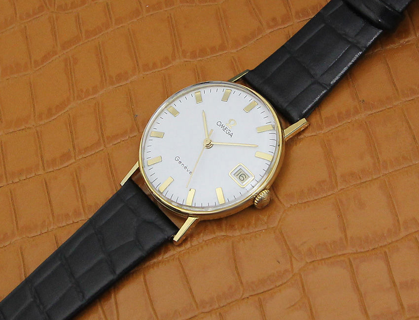 Thumbnail: Omega Geneve Gold Plated Watch