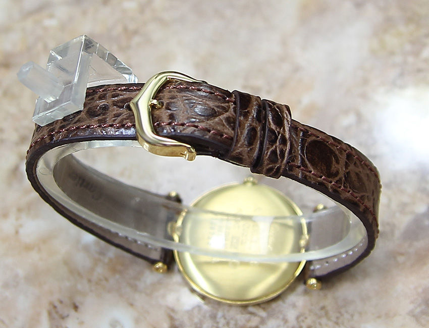 Thumbnail: Gold plated Must De Cartier Vermeil