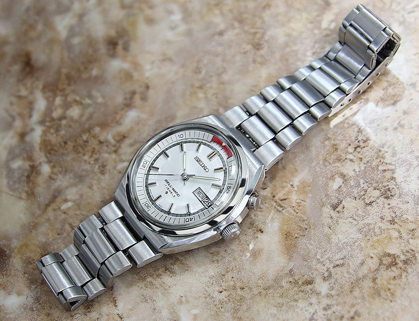 Thumbnail: Seiko Alarm Bell Matic Made in Japan Mens Automatic 1970s Watch