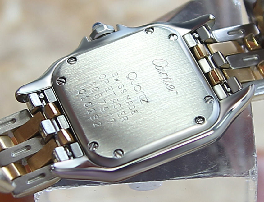 Thumbnail: 18k Gold Cartier Panthere Diamond Ladies Watch