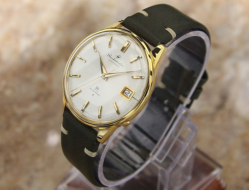 Thumbnail: Seiko Seikomatic Gold Plated Men's Watch
