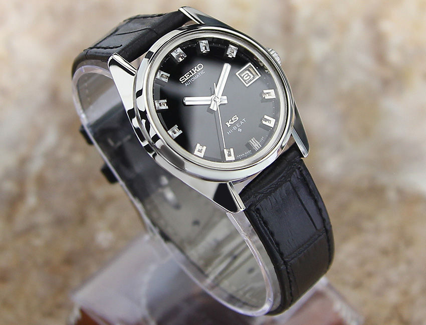 Thumbnail: King Seiko Hi Beat 5625 7000 Automatic 1969 Mens 37mm Watch