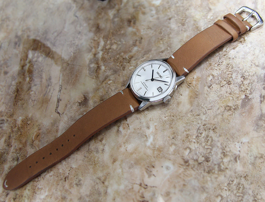 Thumbnail: Seiko Mens 37mm Japanese Auto SS Rare Watch