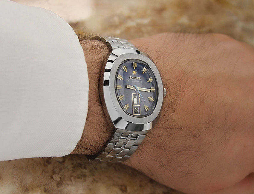 Thumbnail: Enicar 1970's Automatic Men's Watch