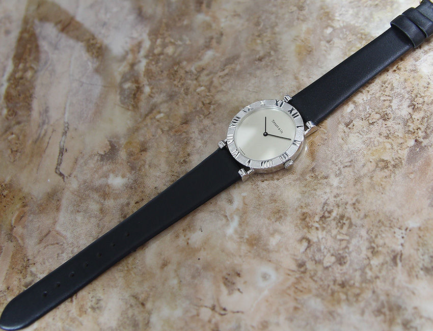 Thumbnail: Tiffany & Co Atlas Silver Men's Watch