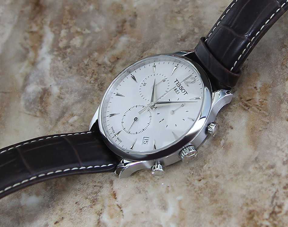 Thumbnail: Tissot T063617 Men's Chronograph Watch