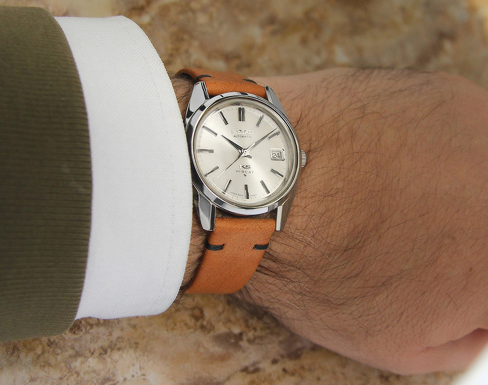 Thumbnail: Seiko King Seiko Hi Beat 5625 7000 Auto 1970 Mens 37mm Watch