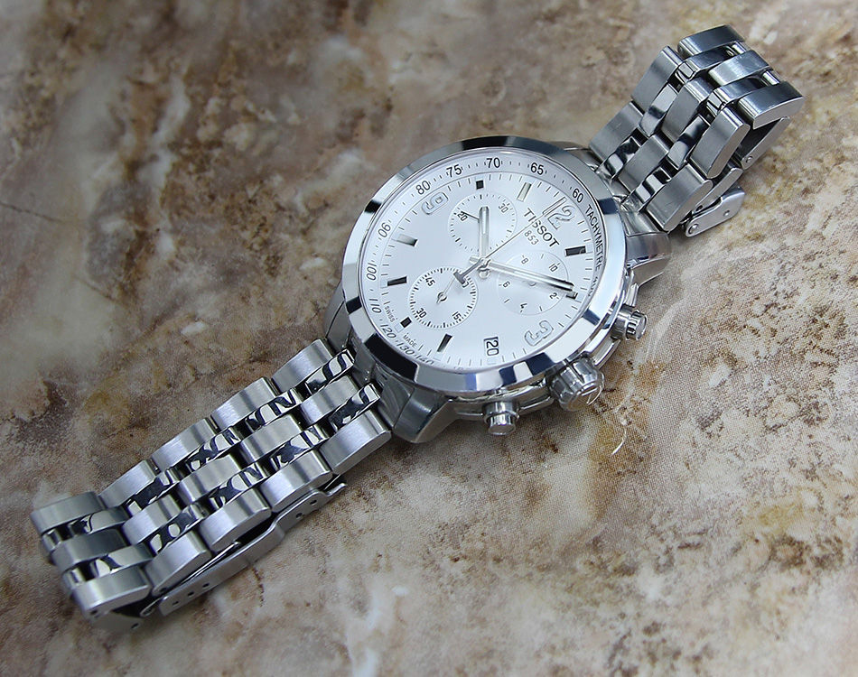 Thumbnail: Tissot PRC200 Chronograph Swiss Made Mens Luxury Watch