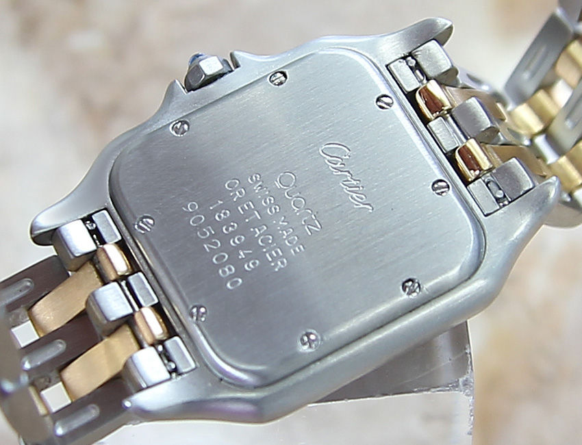 Thumbnail: Solid 18k Gold Cartier Panthere   Diamond Watch