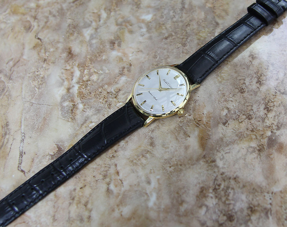 Thumbnail: Seiko Crown Vintage Manual 1960s Japan Men's 35mm Watch