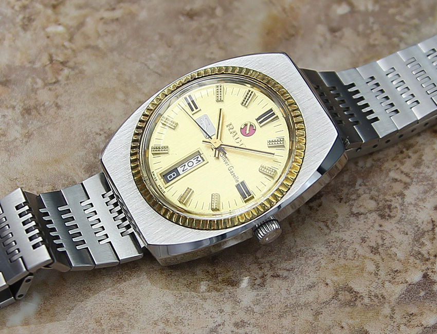 Thumbnail: Rado Silver Gazelle Men's 36mm Watch