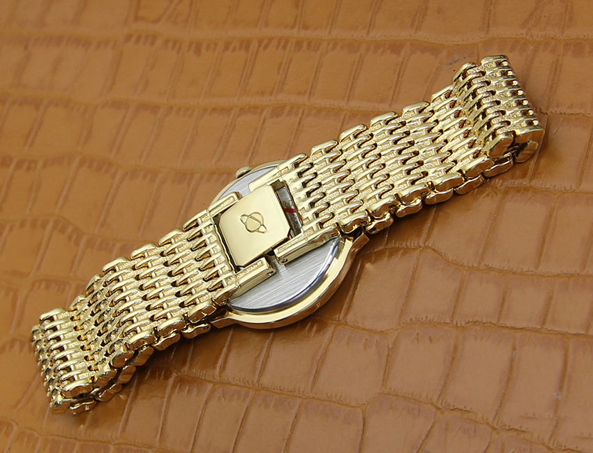 Thumbnail: Enicar 1990s Gold Plated Men's Watch