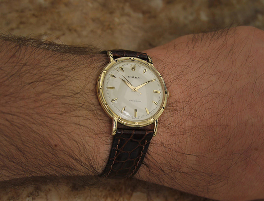 Thumbnail: Rolex 8952 14k Gold Men's Watch