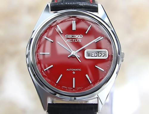 Seiko Actus Mens Automatic 6309 7180 Japan Vintage 1970 Watch