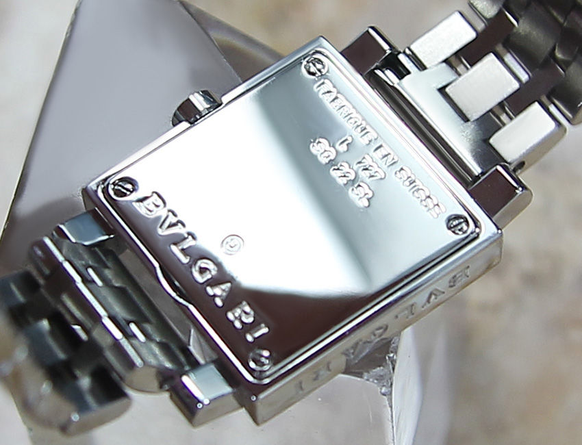 Thumbnail: Bulgari Quadrato  SQ 22 SS  Ladies Watch