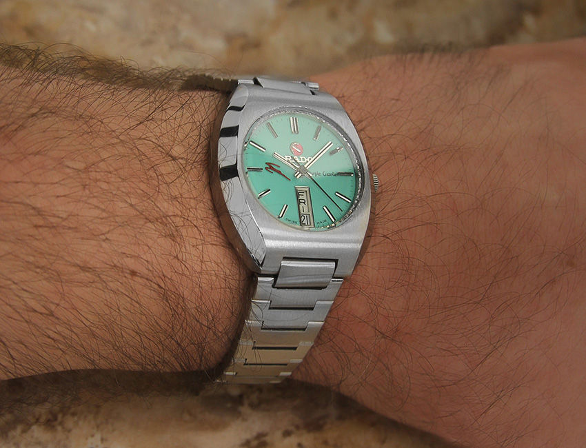 Thumbnail: Rado Purple Gazelle Men's 37mm Watch