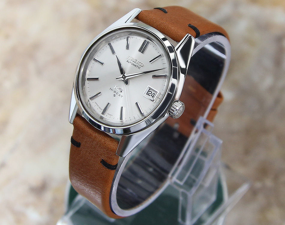 Thumbnail: Seiko King Seiko Hi Beat 5625 7000 Auto 1970 Mens 37mm Watch