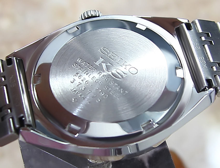 Thumbnail: King Seiko Vanac Men's Japanese Day Date 5626 7190 Watch