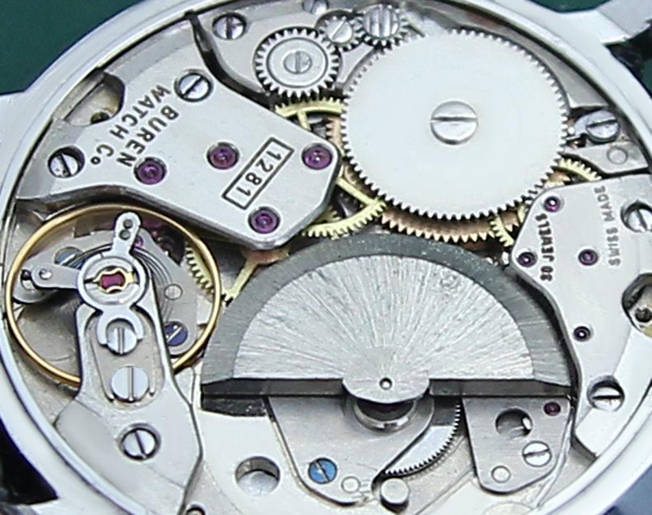 Thumbnail: Hamilton Buren Rare 1960s Swiss Made Auto SS 35mm Watch