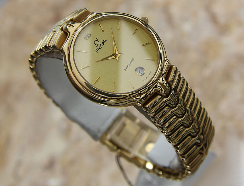 Thumbnail: Enicar 33 mm Men's Dress Watch