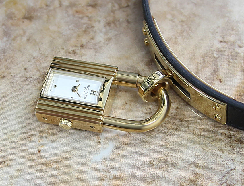Thumbnail: Hermes Authentic Kelly Lock Ladies Watch