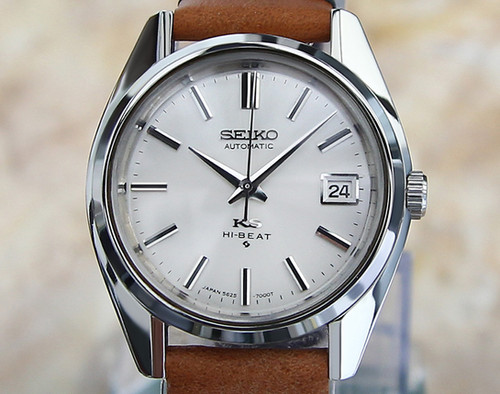 SEIKO セイコー HI-BEAT ハイビート 5625-7070 Seiko King Seiko 5625 7070 Hi Beat Automatic Silver Dial