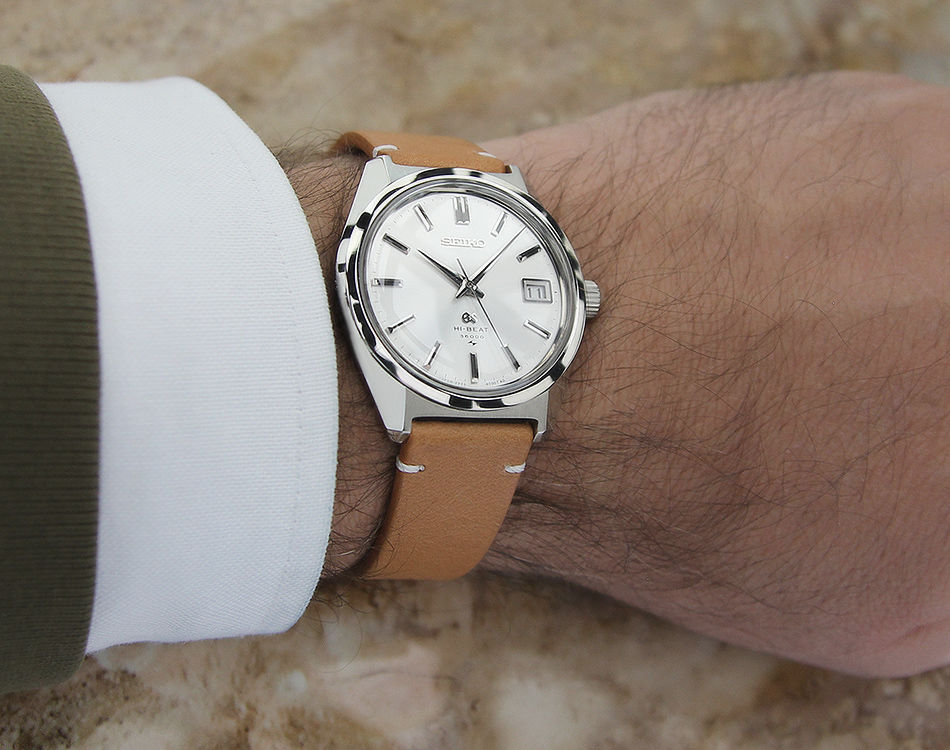 Thumbnail: Seiko Grand Seiko Hi Beat 4522 8000 Manual 1968 Watch