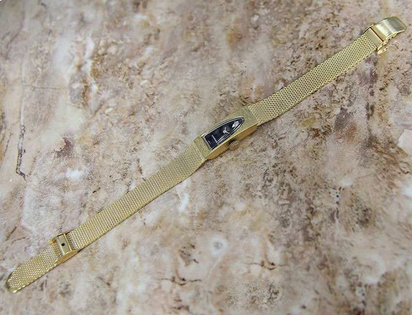 Thumbnail: Longines 14k Solid Gold 1960s Ladies Rare Vintage Classic Watch