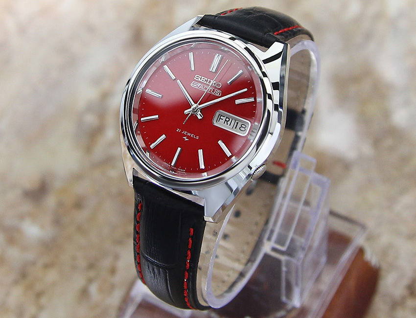 Thumbnail: Seiko 5 Actus 7019 7060 Vintage Watch