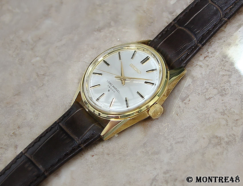 Thumbnail: 1977 Seiko Lord Marvel 5740 8000 Men's Watch