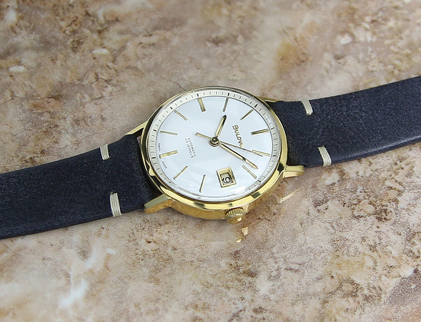 Thumbnail: Bulova M7 Gold Plated Men's Watch