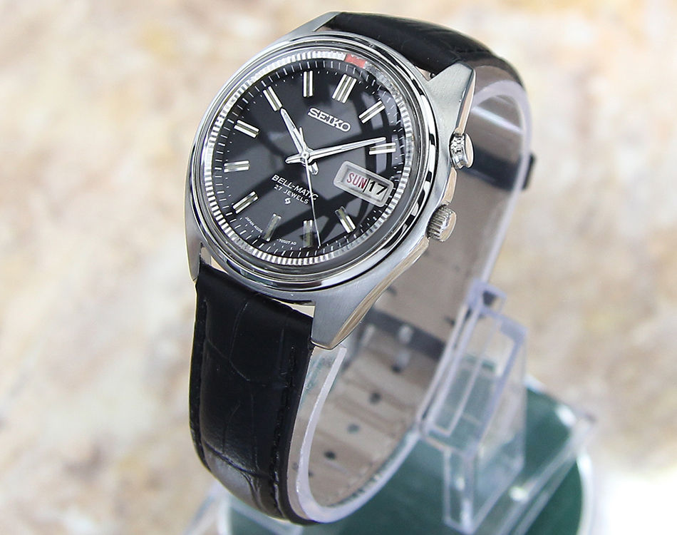 Thumbnail: Seiko Bellmatic Ref 4006 7020 Alarm 38mm 1970 Watch