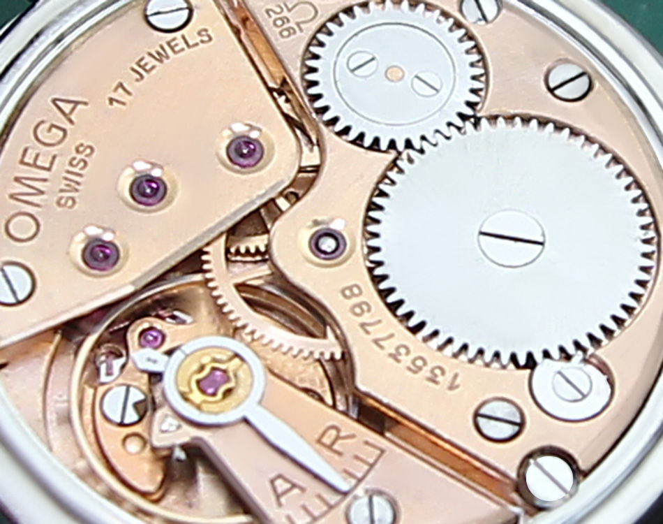 Thumbnail: Omega Cal 266 Rare Men Swiss Beautiful Rare Manual Watch